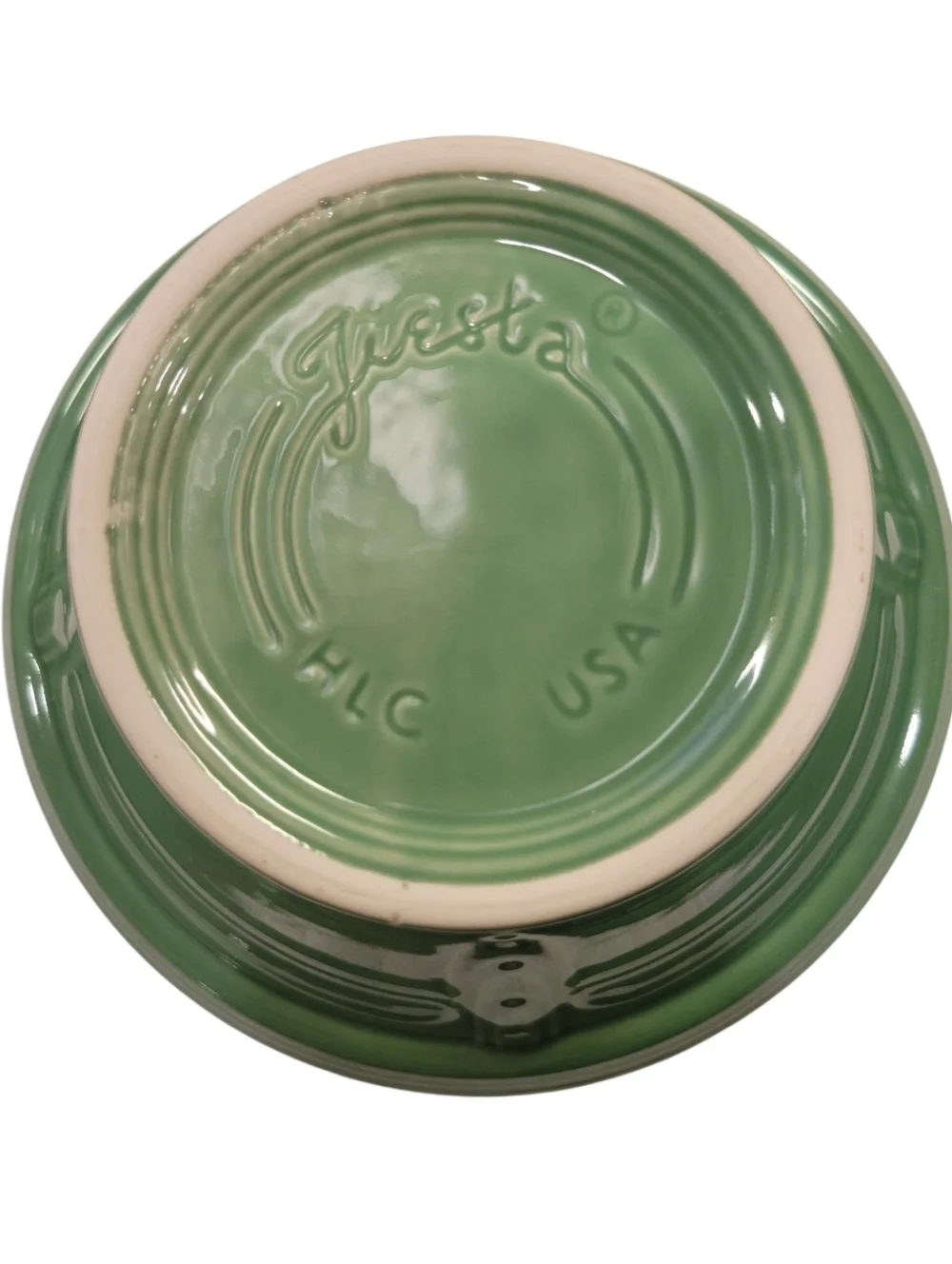 Fiesta Hostess Bowl Meadow Green 40oz Retired Fiestaware Serving Bowl USA